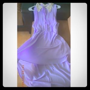 Purple lavender dress